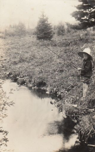 Rp: Kirby,  Texas,  1900 - 10s; Lloyd Willis Fishing