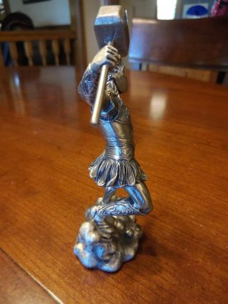 Veronese 2014 Myths and Legends Pewter Warrior Figurine 4 1/2” Tall (902) 2
