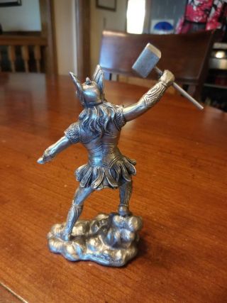 Veronese 2014 Myths and Legends Pewter Warrior Figurine 4 1/2” Tall (902) 3