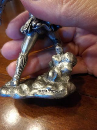 Veronese 2014 Myths and Legends Pewter Warrior Figurine 4 1/2” Tall (902) 6