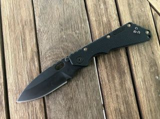 Buck 889 Strider Black 420hc Blade & Handle Knife