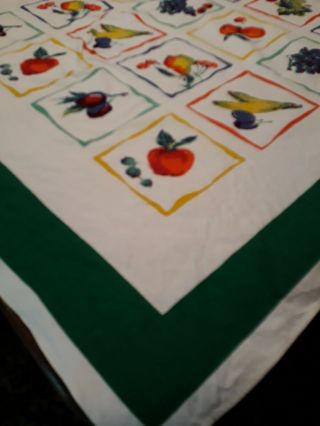 Vintage Wilendur Tablecloth 1940 
