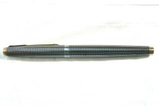 Pre Owned Parker 75 Sterling Silver And Gold Rollerball.