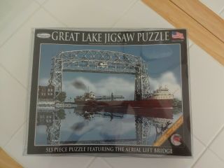 Puzzle Of The Aerial Lift Bridge On Lake Superior,  Duluth,  Mn