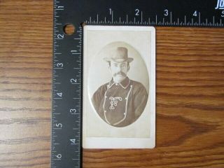 1870 ' s Ogdensburg York fireman cdv photograph 4