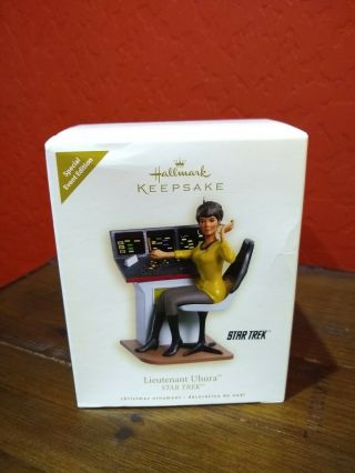 Lt.  Uhura Star Trek Hallmark Keepsake Christmas Ornament Limited Special Event