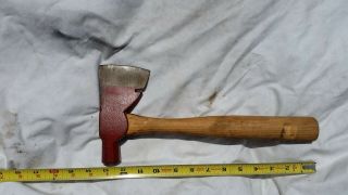 Vintage ENNIS Master Chopper Woodwright Carpenter Hatchet Axe Hammer head tool 4