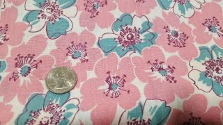 475: Vintage Feed Sack Fabric,  Quilting,  Applique