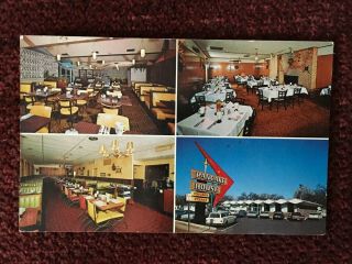 Postcard Wichita Kansas Restaurants - Town & Country,  Hanover House,  Pancake Hse