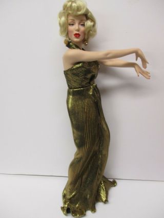 Vintage Franklin Marilyn Monroe Glittering Glamorous Doll