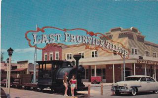 Last Frontier Casino Las Vegas Nevada Postcard 1950 