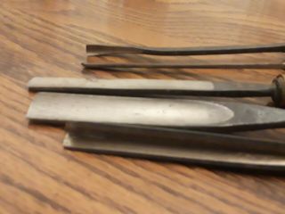 Set of 5 Henry Taylor Wood Carving Chisels 8