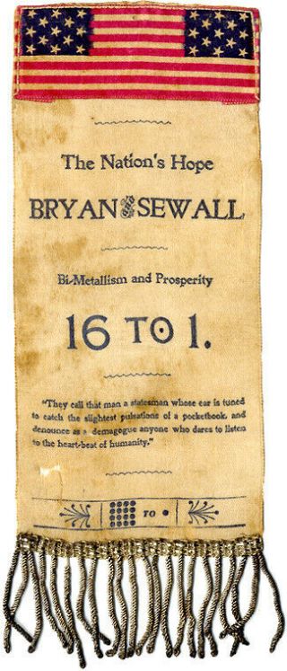 1896 Bryan Sewall The Nation 