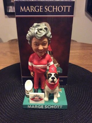 1990 Hall Of Fame Cincinnati Reds Marge Schott Bobblehead