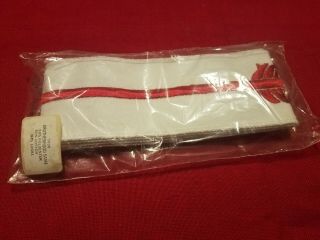 Old Stock Vintage Order Of The Arrow Brotherhood Sash In Package