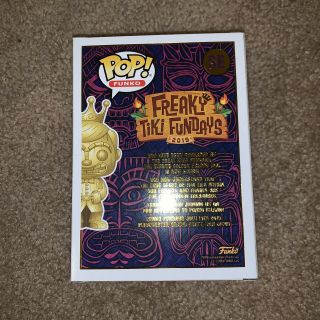 Funko Fundays Golden Freddy Idol Pop LE 1600.  Limited.  Signed By Brian Mariotti. 3