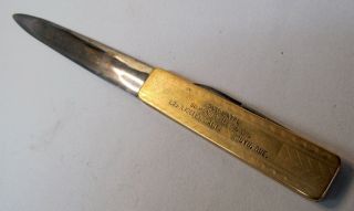 1930 ' s REMINGTON UMC KNIFE & combo letter opener advertising DIAMOND DRILLING 3