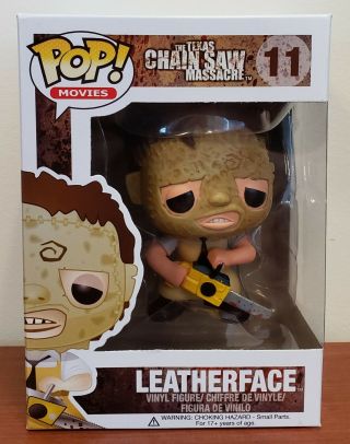 Vaulted Nib Texas Chainsaw Massacre Leatherface 11 Funko Pop [w/protector]