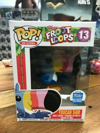 Funko Pop Ad Icons Froot Loops Toucan Sam 13 Funko - Shop Exclusive