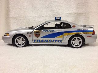 1/18 Puerto Rico Police: Transito Mustang Gt.  Water Slide Decal Set.  (1 Set)