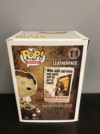 Funko Pop Leatherface 11 - The Texas ChainSaw Massacre Vaulted Pop Protector 2