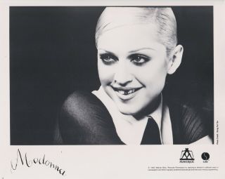 1992 Vintage Press Photograph Madonna - Sire Records Photo