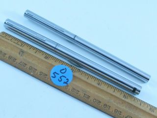 Chrome Aurora " Hastil " Fountain Pen And Ballpoint Pen Set
