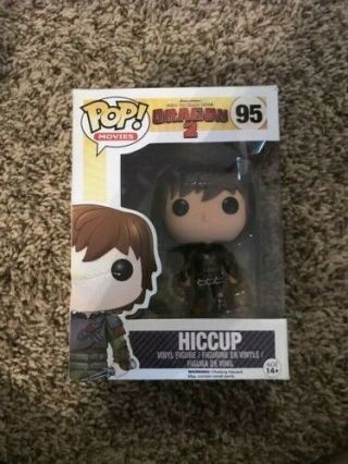 Funko Pop Movies: How To Train Your Dragon Hiccup Figurine - Retired -