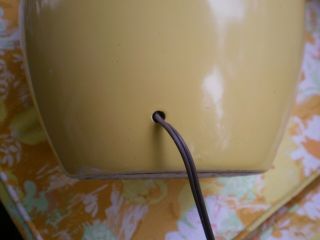 VINTAGE mcm Glazed Ceramic Ginger Jar - Shaped Lamp 7
