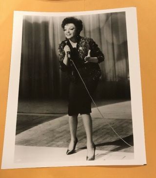 Judy Garland Vintage 8x10 Photo 1970 