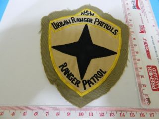 Very Rare Nsw Urban Ranger Patrols Patch Obsolete Very Rare