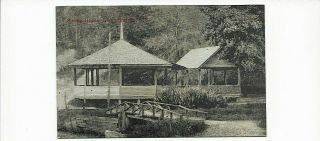 1911 Postcard.  Spring House,  Glenn Springs,  South Carolina.  Dpo Postmark