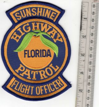 Florida Highway Patrol Sunshine Flight Officerpatch