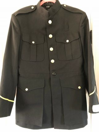 Fire Department Uniform Firefighter Dress Jacket Honor Guard High Collar Usmc 44
