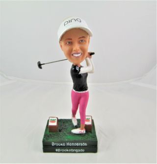 Brooke Henderson Limited Edition Golf Town Bobblehead (68 Of 5000)