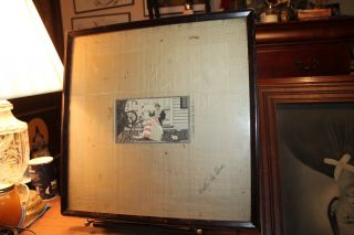Saint Louis Exposition 1904 Betsy Ross Framed Silk Weaving Anderson Brothers