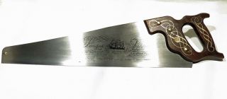 Sandvik 22” Hand Saw Cc – 12ppi Swedish Steel - Hand Sharpened