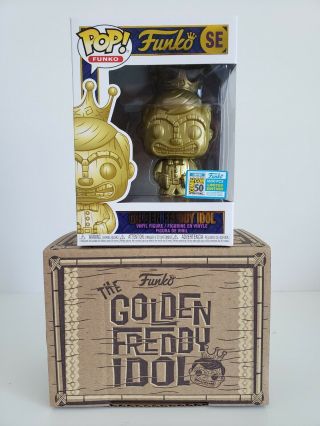 Funko Pop Golden Freddy Idol Se Limited Edition 1/1600 Fundays 2019