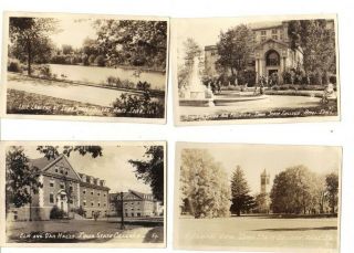 Iowa State College Ames Ia 7 Real Photo Postcards 1930 - 40 
