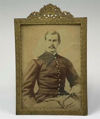 Antique Photo,  Alfred Foster Walcott (1840 - 1906),  Capt Mass.  Infantry Civil War