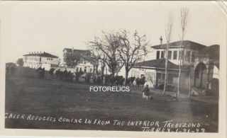 Turkish Independence War Trabzon,  Trebizond Turkey - 1923 Photo Of 14.  5 By 9 Cm