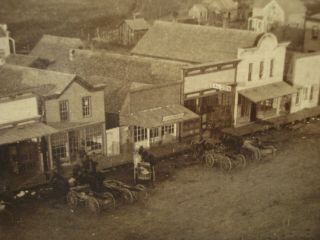 Antique Litchfield & Meeker County Minn Views Stereoview Card Real Photo