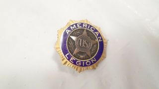 Vintage Us American Legion Pin Marked Pat Lgb Co Pat Dec 9 1919