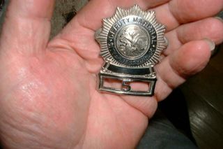 Obsolete 1930’s Badge Deputy Marshal City Of West Chicago Illinois