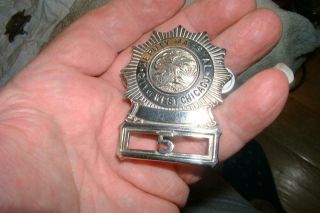 OBSOLETE 1930’s badge Deputy Marshal City of West Chicago Illinois 2