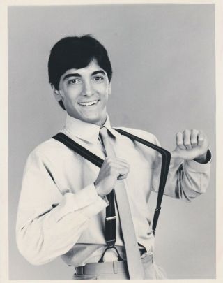 1984 Vintage Photograph - Scott Baio - Cbs Photo - " Charles In Charge "