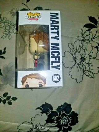 Funko Pop Marty Mcfly W/ Guitar 602 Back to the Future Canada Expo Exclusive 2