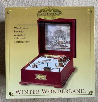 Mr Christmas - Gold Label Winter Wonderland Music Box In