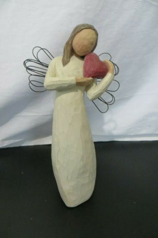 Willow Tree Demdaco Angel Of The Heart 8 " Figurine,  2000