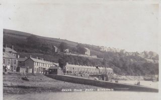 Port Dinorwic - Beach Road,  Real Photo 1911